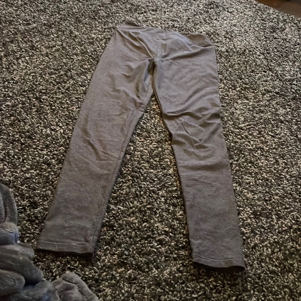 Grace & Lace grey leggings size 8-12